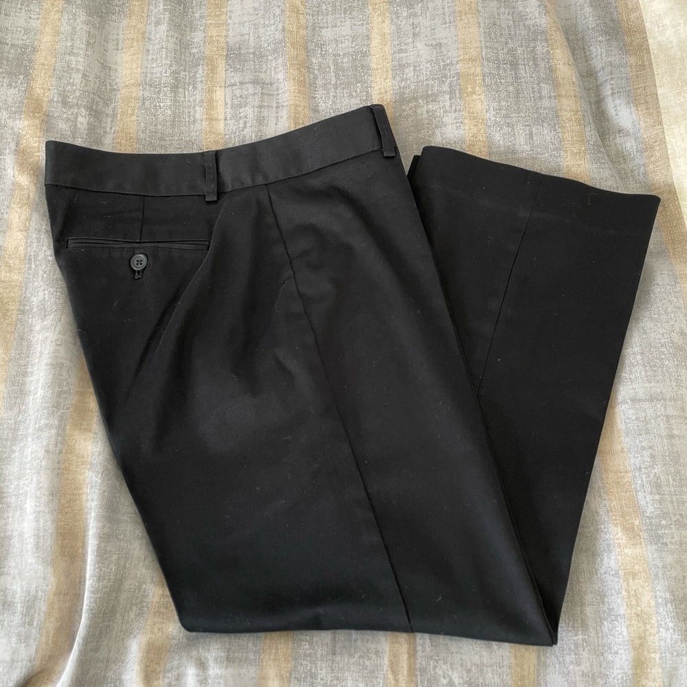 Express black cropped pants